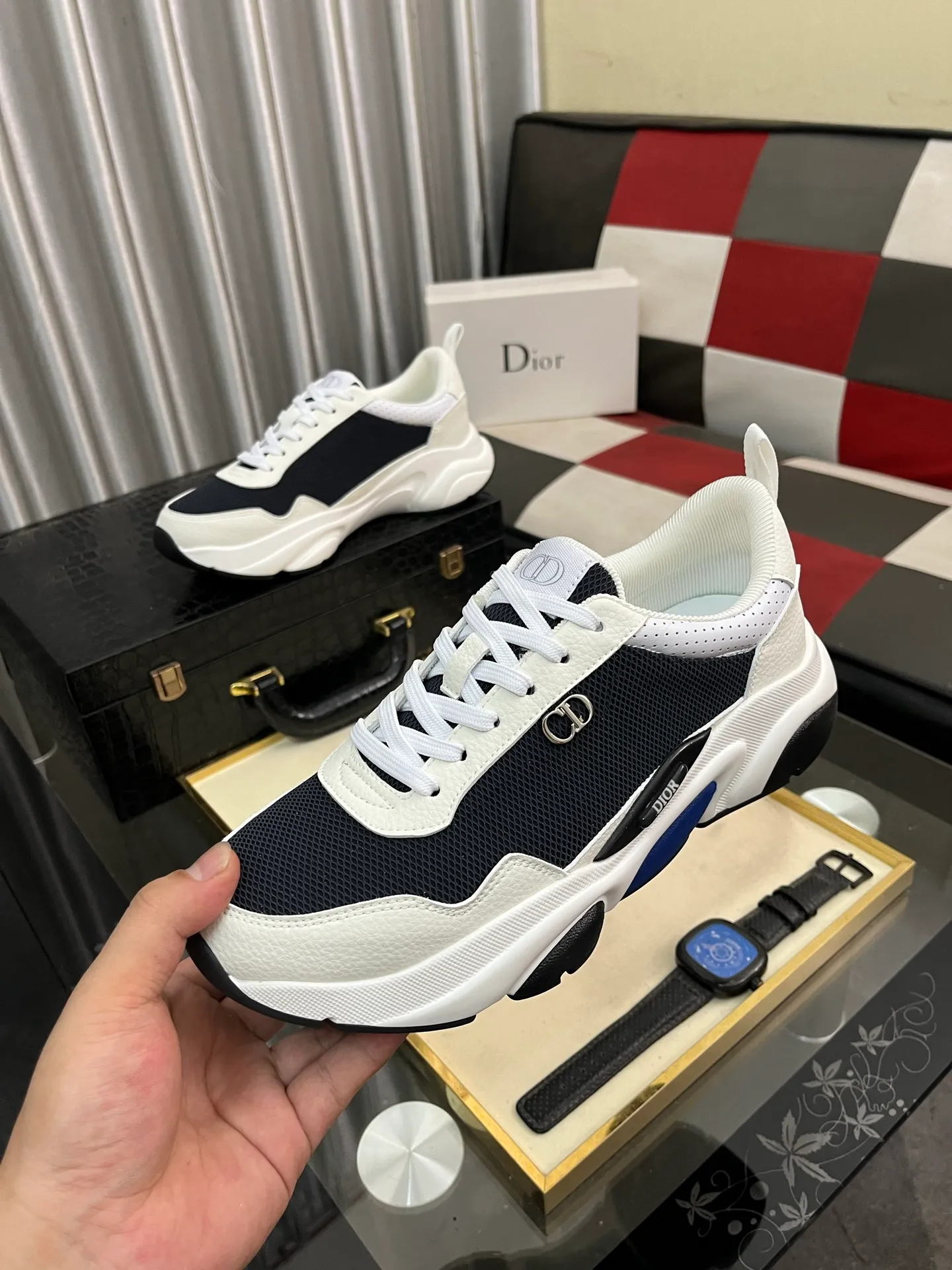 Men's Men's Shoes 💰458⌚️⌚️《DIOR*》The latest hot-selling casual shoes, top brand [seduce] luxury~purchase, top~quality. [Strong] The upper is made of imported breathable cowhide material ➕ breathable sheepskin feet (•) with fine workmanship. Original personalized fashionable soft rubber wear-resistant outsole, size: 38-444️⃣colors available